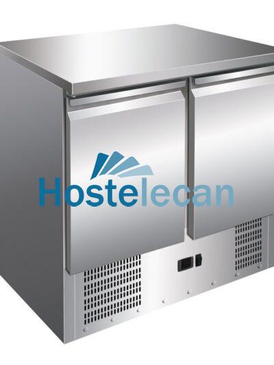 Mesa GN1/1 2 Puertas Refrigerada Compacta de 900 x700 x860h mm PEKIN S901