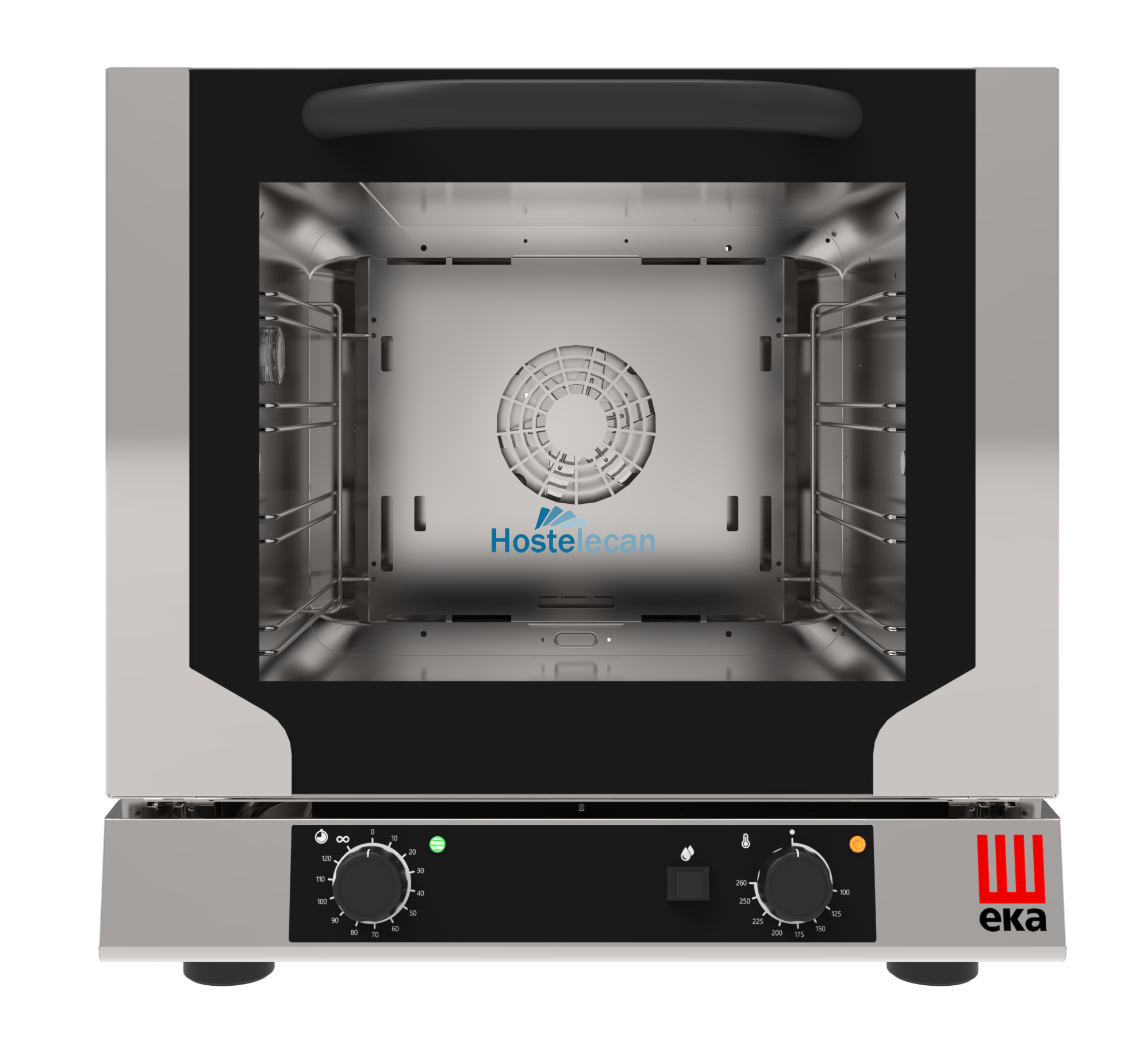 Horno eléctrico convección SNACK con HUMIDIFICACIÓN 4 bandejas 43x34 cm EKF423UP Línea Padova