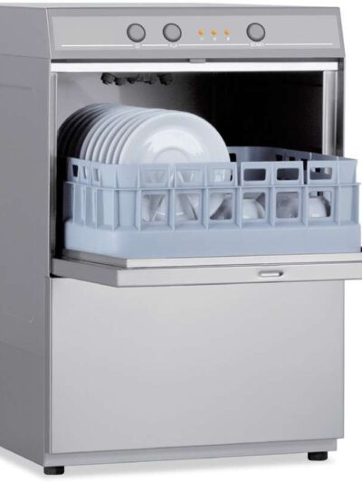 Lavavasos Industrial con Cesta de 35x35cm de 400 x480 x650h mm VERONA CH350