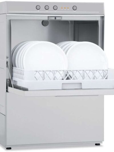 Lavavajillas Industrial con Bomba de Desagüe y Cesta de 50x50cm de 580 x610 x820h mm VERONA CH500B
