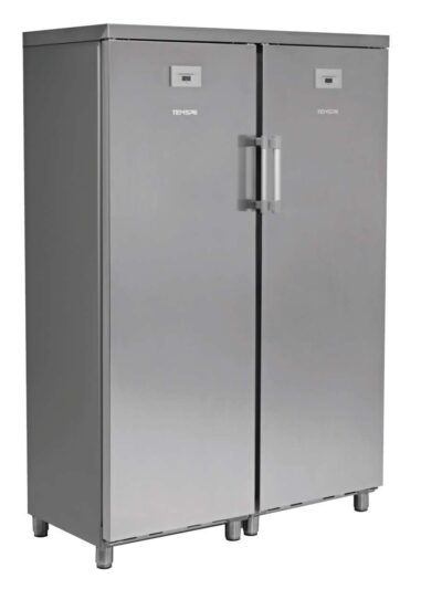 Armario Snack Refrigerados y Congelados 700 litros 2 Puertas Inoxidable de 1220 x650 x1820h mm AVEIRO KITCF350PROSS