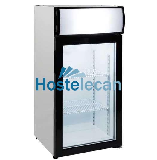 Expositor Sobremesa Congelación 80 litros 1 Puerta de 470 x460 x1000h mm PEKIN FT-80L