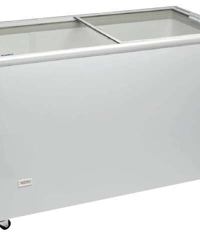 Congelador Horizontal Puerta Vidrio Corredera de 1503 x670 x895h mm AVEIRO ICE500NTVS. 67kg.