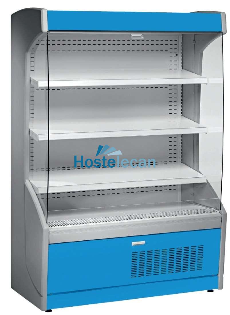 Mural Refrigerado Expositor 4 Estantes Fondo 700 de 705 x700 x1998h mm AVEIRO MPL070-A azul