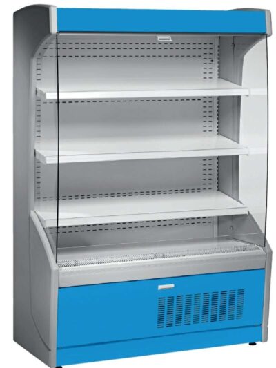 Mural Refrigerado Expositor 4 Estantes Fondo 700 de 705 x700 x1998h mm AVEIRO MPL070-A azul
