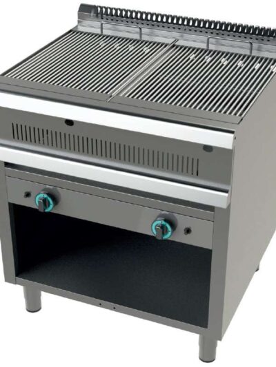 Barbacoa gas con mueble 9+9 Kw Serie 700 JUNEX con medidas 800x730x850h mm GR7N200