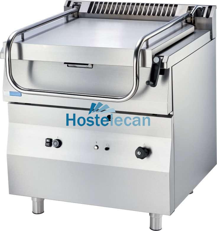 Sartén Basculante a gas 800x700x850h mm 60 litros 17Kw  Línea Varsovia