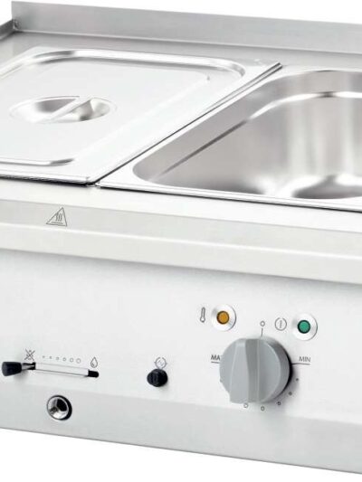 Baño María Sobremesa Eléctrico 2xGN 1/1 800x700x250h mm Línea Varsovia