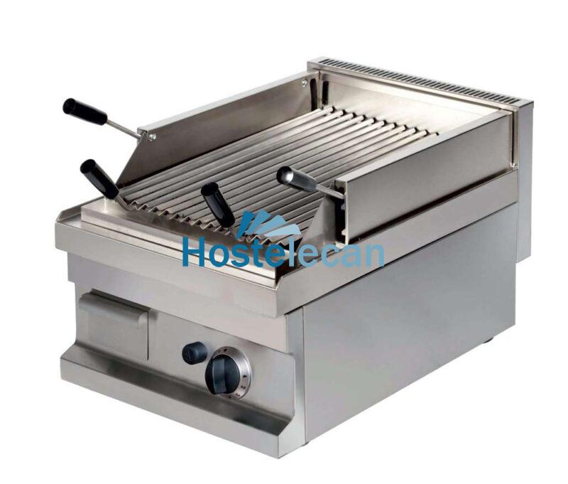 Barbacoa a gas piedra volcánica sobremesa 4,8kw 400x600x265h mm GGL604 Línea Estambul