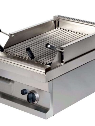 Barbacoa a gas piedra volcánica sobremesa 4,8kw 400x600x265h mm GGL604 Línea Estambul