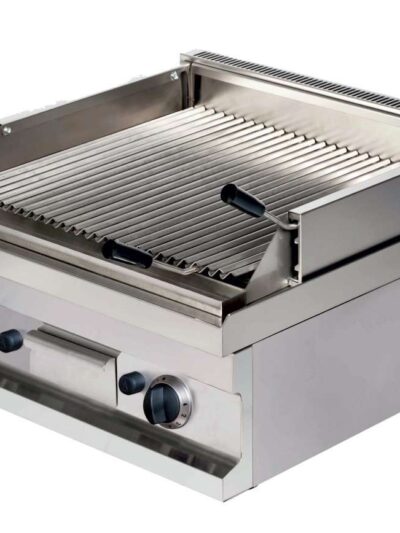 Barbacoa a gas piedra volcánica sobremesa 9,6kw 600x600x265h mm GGL606 Línea Estambul