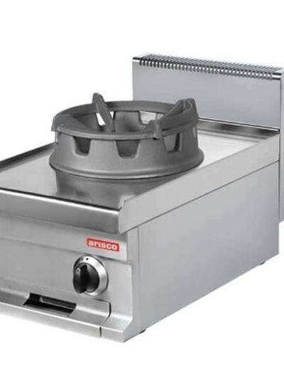 Cocina Wok a gas sobremesa 1 fuego 16 kw 400x700x290h mm WR711S Línea Estambul