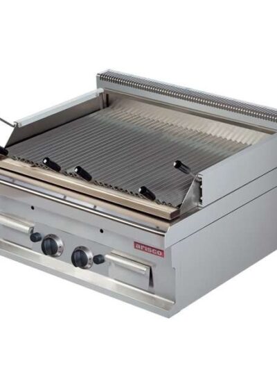 Barbacoa a gas piedra volcánica 6+6kw 800x700x290h mm GGL721S Línea Estambul