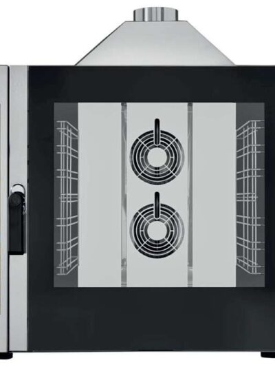 Horno de gas convección ELECTRÓNICO con VAPOR 7 bandejas GN1/1 EKF711GEUD Línea Padova