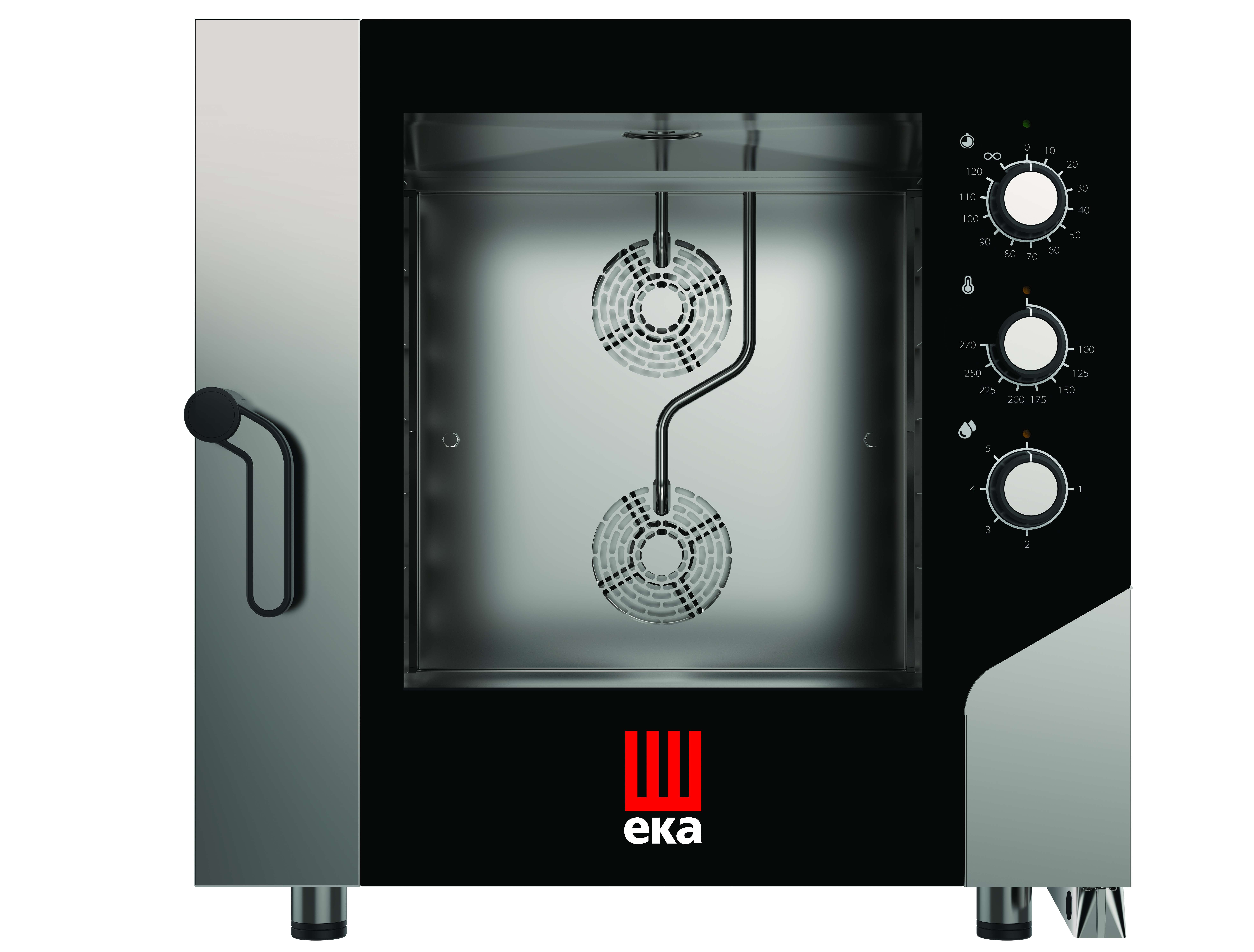 Horno eléctrico convección MILLENIAL SMART Gastronomía 6 bandejas GN2/1 mm MKF621S Línea Padova