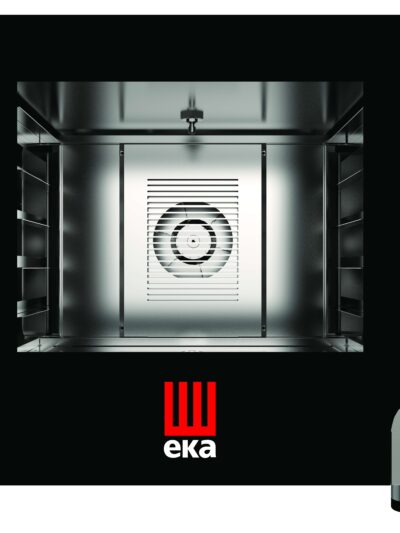 Horno eléctrico convección MILLENIAL BLACK MASK Pastelería/Panadería 4 bandejas 600x400 mm MKF464BM Línea Padova