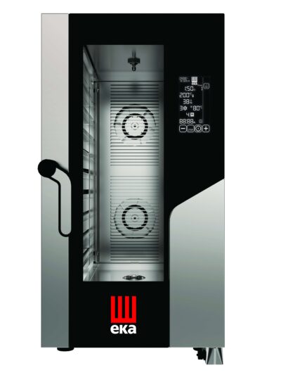 Horno eléctrico convección MILLENIAL BLACK MASK COMPACTO Gastronomía 10 bandejas GN1/1 MKF1011CBM Línea Padova