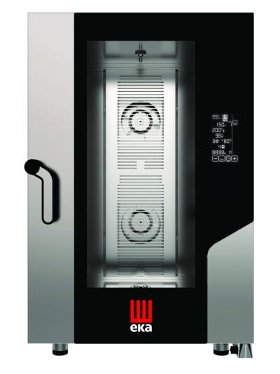 Horno eléctrico convección MILLENIAL BLACK MASK Gastronomía 11 bandejas GN1/1 MKF1111BM Línea Padova