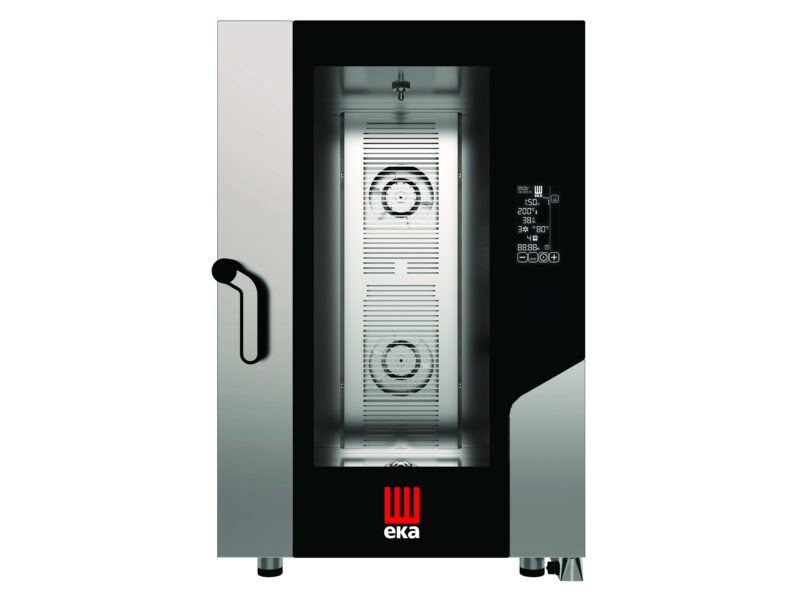 Horno eléctrico convección MILLENIAL BLACK MASK Gastronomía 11 bandejas GN1/1 MKF1111BM Línea Padova