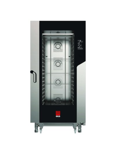 Horno eléctrico convección MILLENIAL BLACK MASK Gastronomía 20 bandejas GN1/1 MKF2011BM Línea Padova