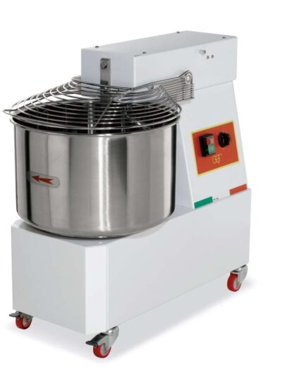Amasadora Espiral 32 litros cuba y cabezal fijo con 2 velocidades TREVISO IM32 2V (400V)