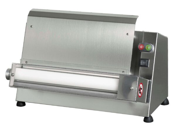 Laminadora Formadora de Pizza Semiautomática 1 rodillo de 26 a 40cm con pedal TREVISO S42MR