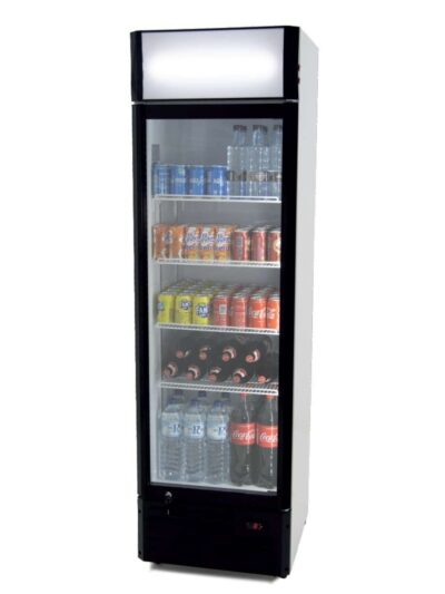 Armario Expositor Refrigerado 360 litros Puerta de Vidrio de 580 x610 x1980h mm PEKIN CS360B