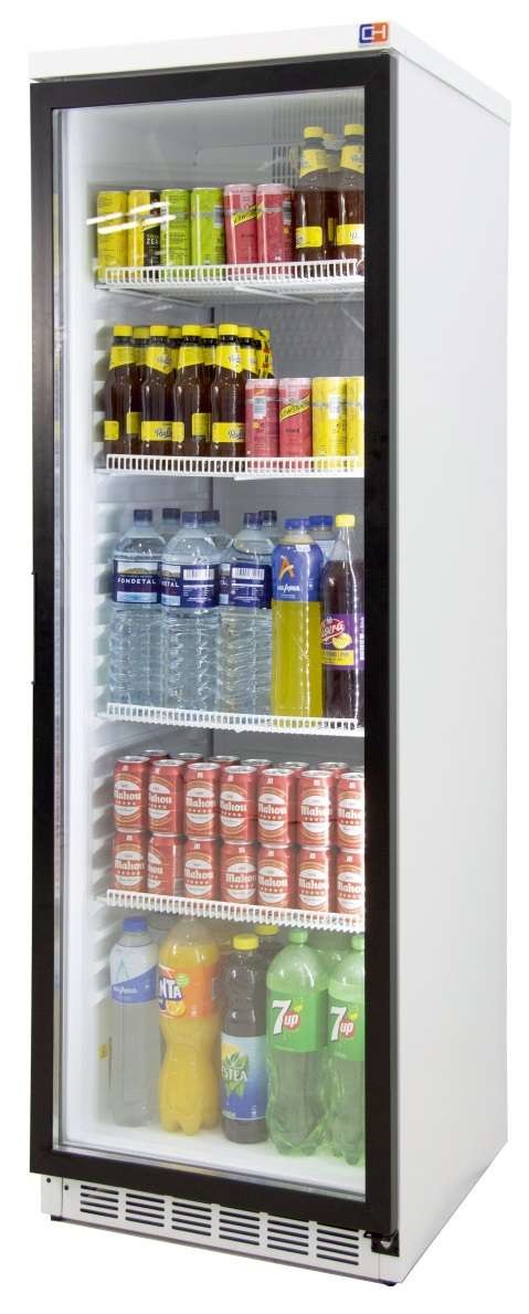 Armario Expositor Refrigerado 400 litros Puerta de Vidrio de 620 x665 x1850h mm CORDOBA RV300
