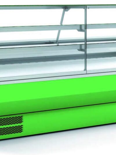 Vitrina Refrigerada Cristal Recto pastelería Fondo 900 dim.1305x940x1235h mm Línea Córdoba VEPD-9-13-RR