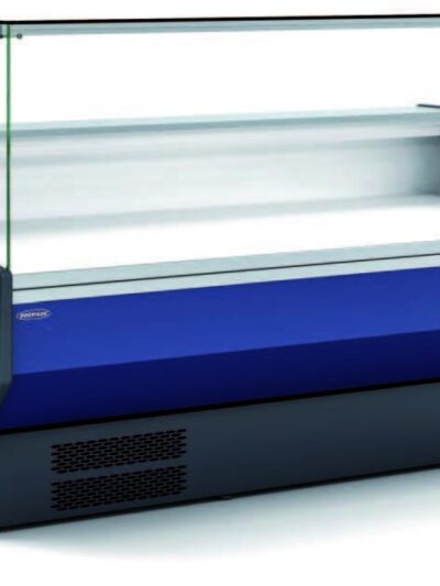 Vitrina Refrigerada Cristal Recto Fondo 1100 dim.2995x1100x1235h mm Línea Córdoba VED-10-30-R-TF
