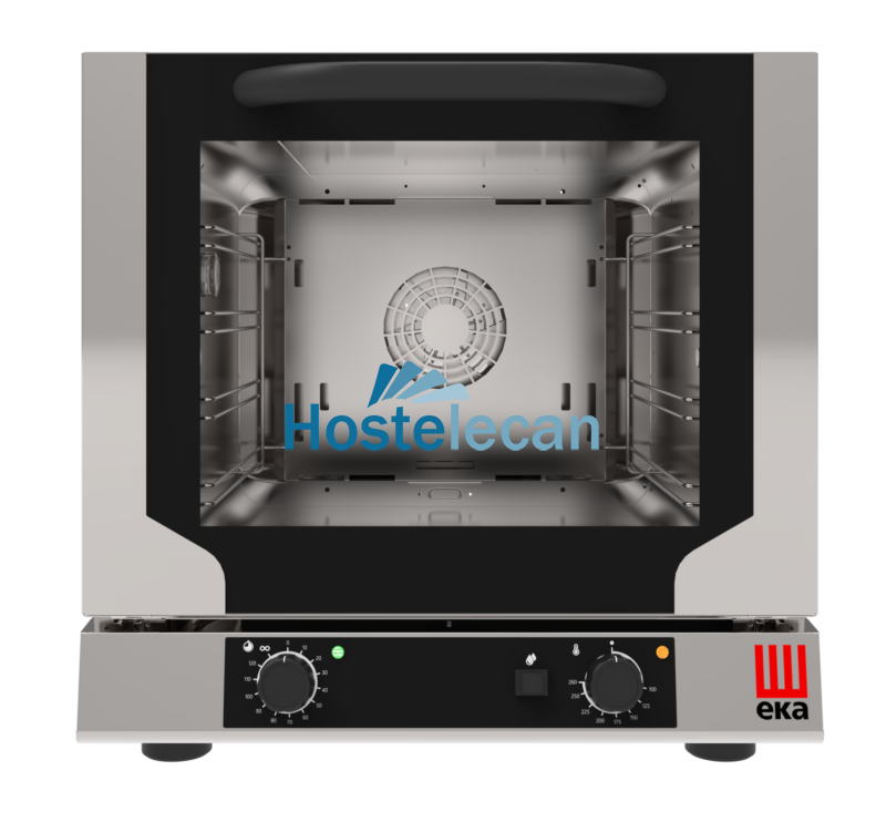 Horno eléctrico convección SNACK con HUMIDIFICACIÓN 4 bandejas 43x34 cm EKF423UP Línea Padova