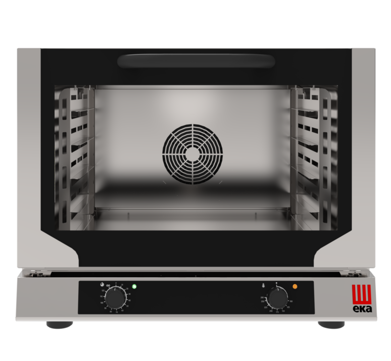 Horno eléctrico convección SNACK 4 bandejas 60x40 cm EKF464P Línea Padova