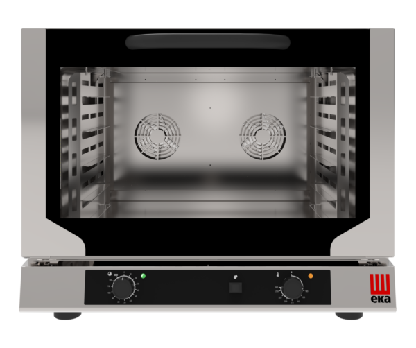 Horno eléctrico convección SNACK con GRILL y HUMIFIDICACIÓN 4 bandejas 60x40 cm EKF464.3GRILL Línea Padova