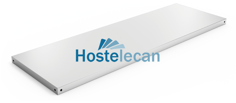 Estante liso para estantería 1200x400x1.5 mm.