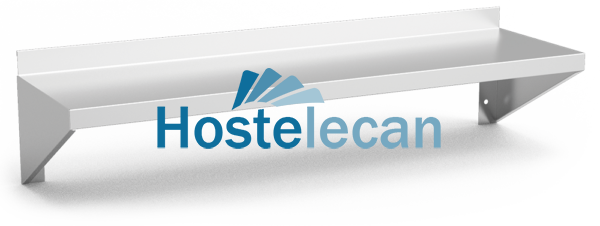 Estante mural cartelas compacto 1250x400x245 mm.