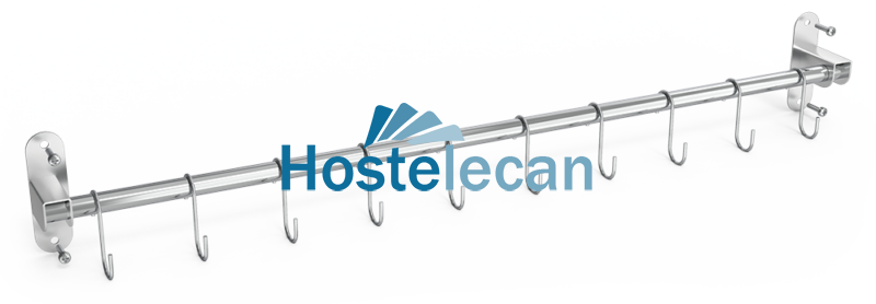 Kit para colgar utensilios de 750x50x100 mm con 10 ganchos