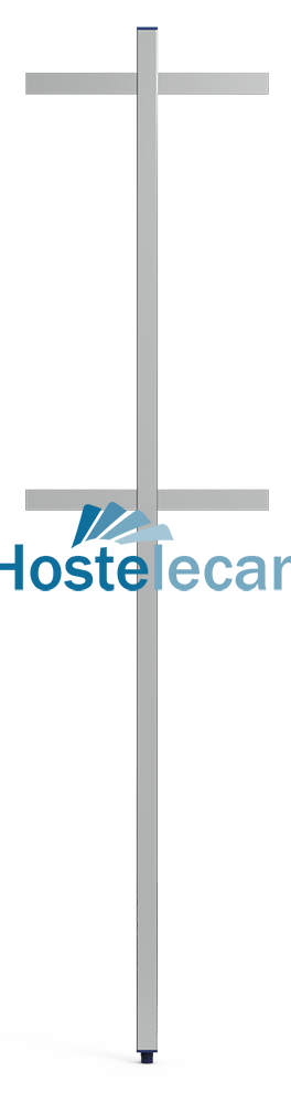 P020202.png Columna perforada p/pletina central 40x40x2000 mm.