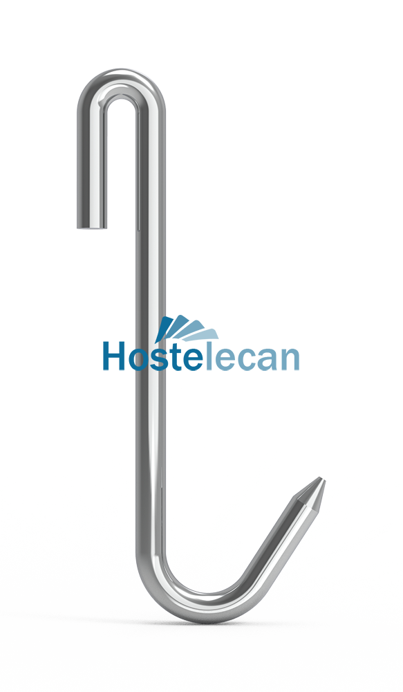 Gancho varilla modelo "J" 230x14 mm.