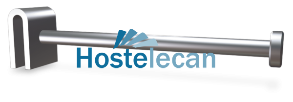 Gancho salchichero sencillo 300 mm.