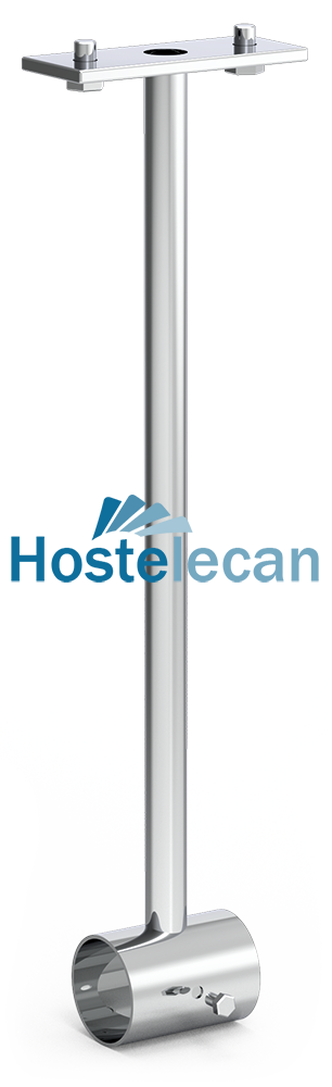 Tirante de techo para tubo 850x38 mm.