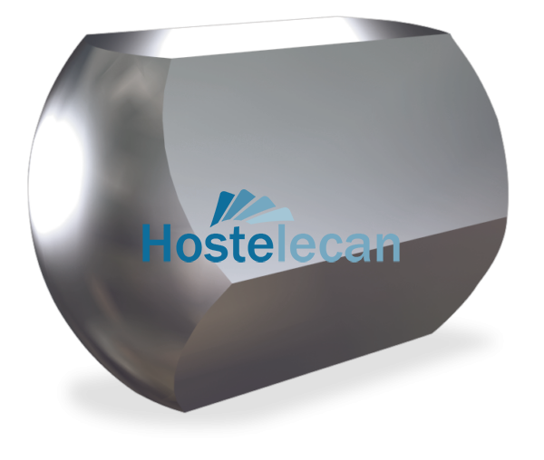 Tuerca ciega especial rosca métrica M14x22x25 mm.