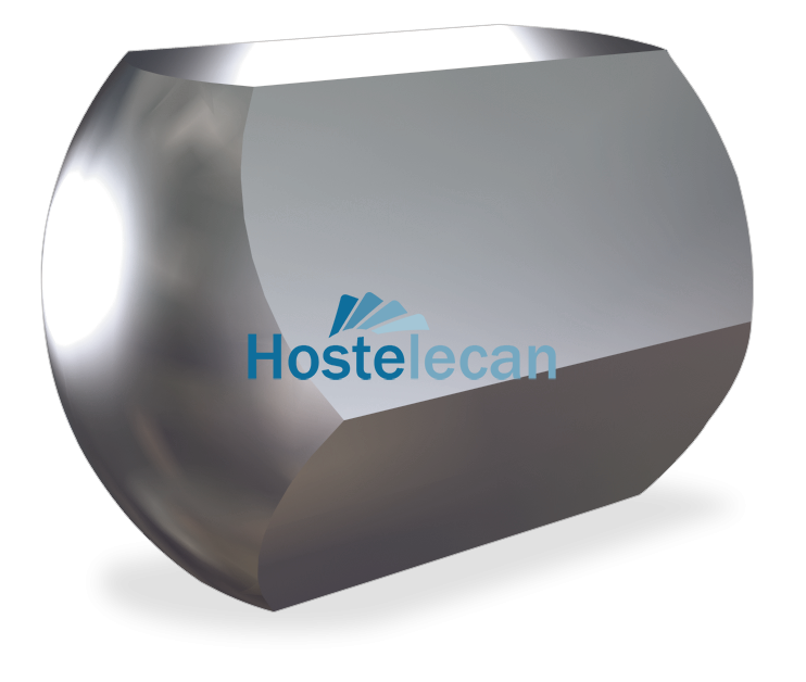 Tuerca ciega especial rosca métrica M14x22x25 mm.