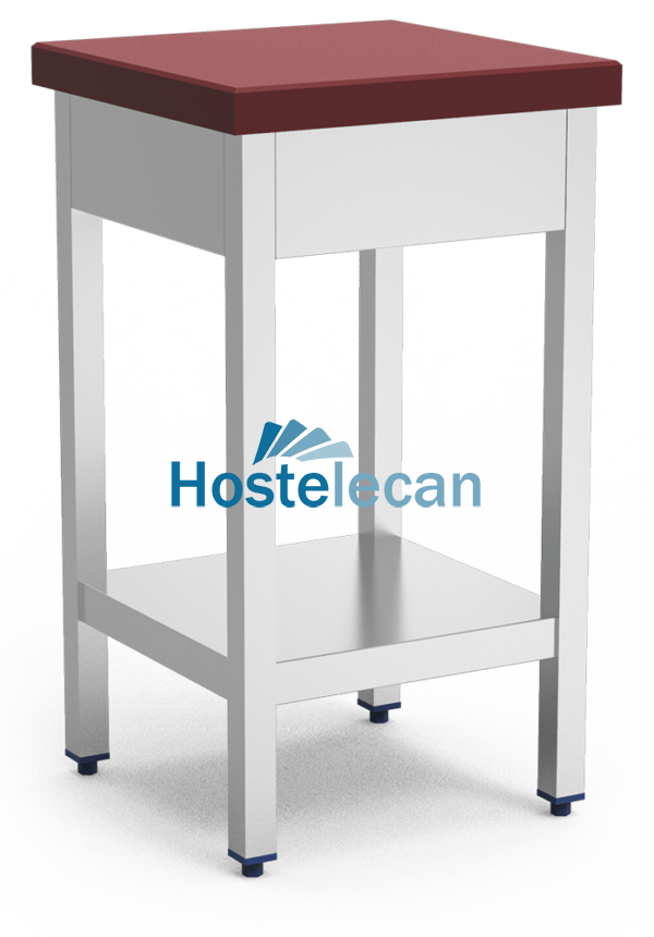 Tajo fibr roja c/faldón c/entrep 450x450x900 mm.