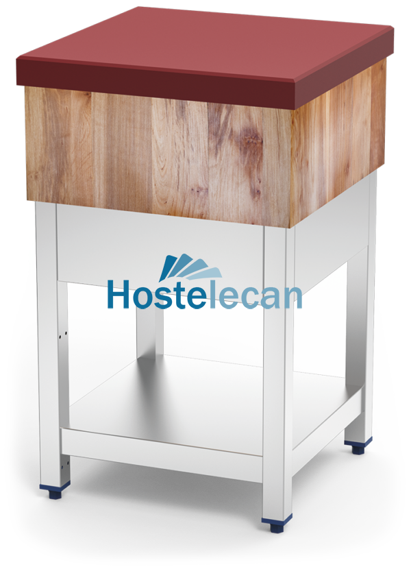 Tajo mad-fibr roja c/faldón c/entrep 500x500x900