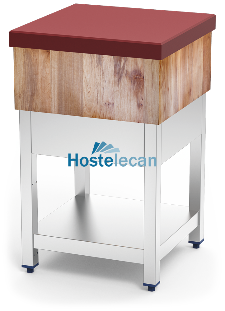 Tajo mad-fibr roja c/faldón c/entrep 1000x500x900