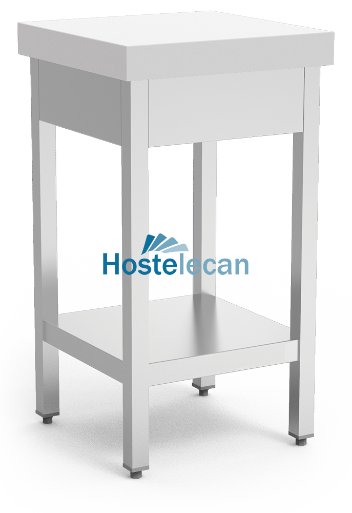 Tajo serie GE fb azul c/faldón c/entrep 500x500x920 mm.