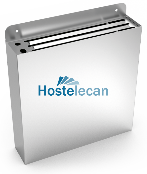 Portacuchillos para adosar con envolvente