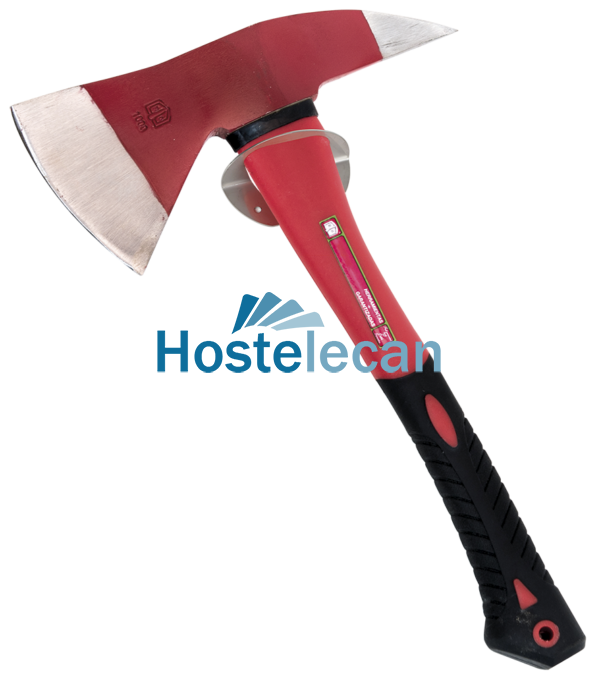 P042006.png Hacha con mango de fibra de 240x390 mm. con soporte