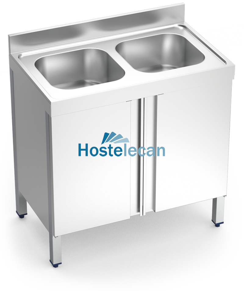 P055422.png Fregadero c/ptas.abatibles 2C 1000x600x850 mm.