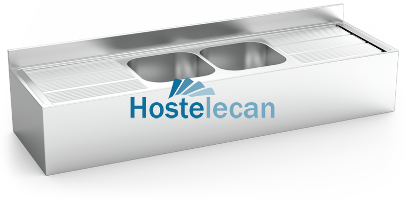 P055644.png Fregadero colg.c/faldón 2C,2E 2000x700x250 mm.